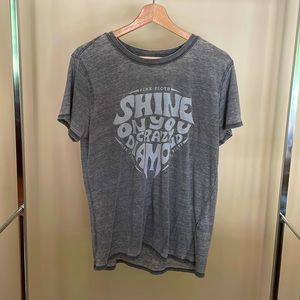 Lucky Brand Pink Floyd Shine On Vintage Tee, Grey, Size  L